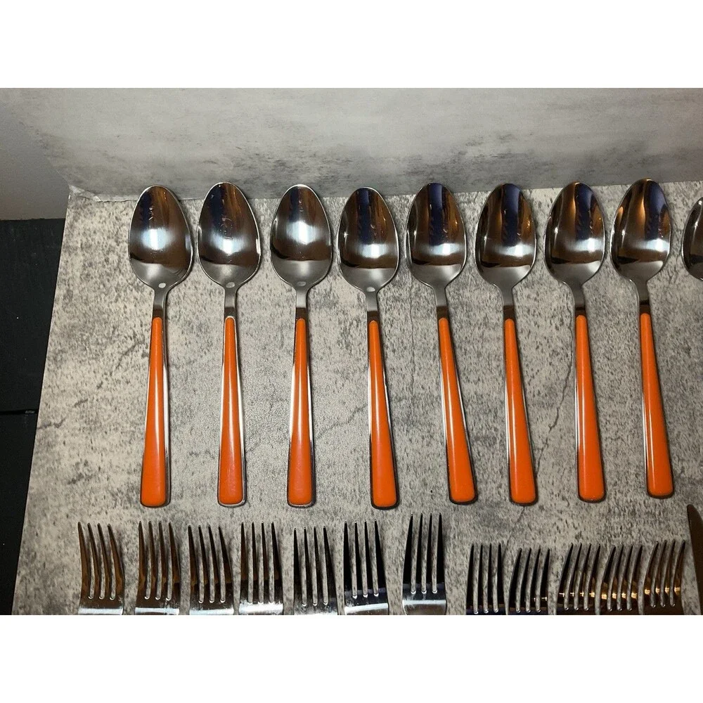 Lot Of 29 Set FIESTA Merengue Flatware Replacement Pieces Serving Forks Spoons +